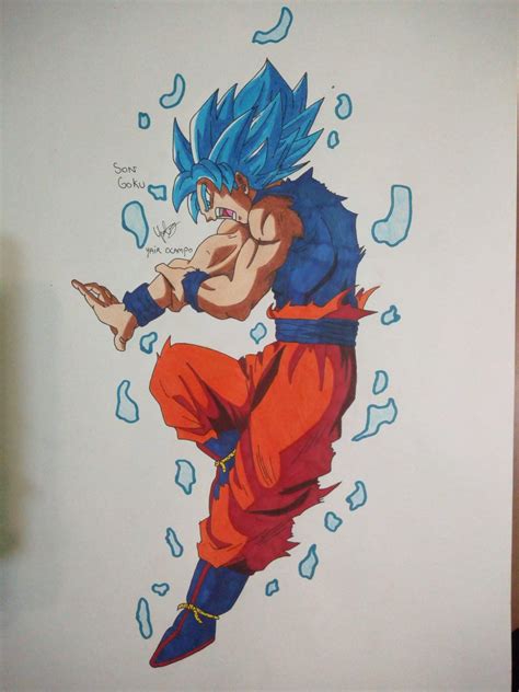 dibujos de anime goku